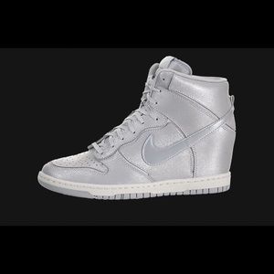 Nike Sky High Dunk Cut Out Premium in Wolf Grey ~ NWOB ~ SIZE 9